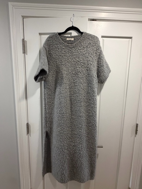 Papermoon Dresses & Skirts - Paper Moon - ONE SIZE- Korean Brand from The Frankie Shop - Gray Knit Midi Dress